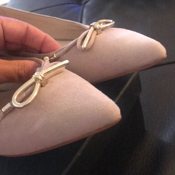 Vince Camuto suede pointy toe slip-on flats - Picture 3 of 8